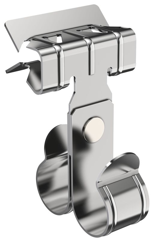 Зажим балочный 8-14мм под трубу 25мм двойн. HDZ IEK CME40-BZTD-025-HDZ