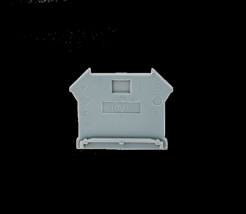 Заглушка торцевая MTU-P сер. (уп.20шт) ОВЕН 54724