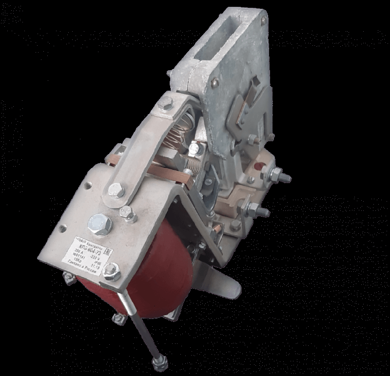 Контактор электромагнитный КПВ-604 У3 250А 110В 2НО+1НЗ IP00 без плиты задн. присоед. повторно-кратковремен. режим работы Электротехник ET007102