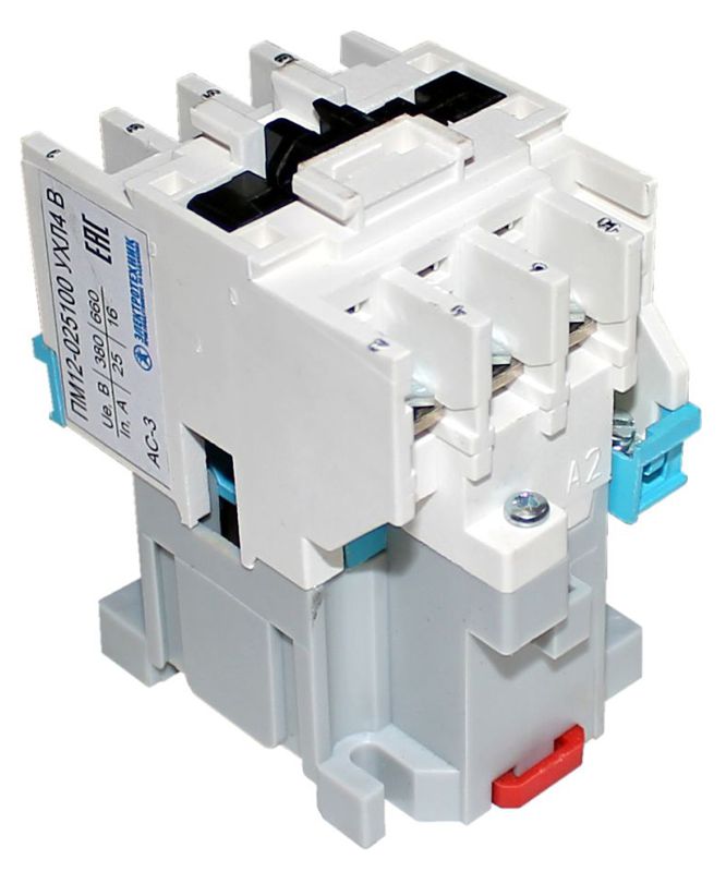 Пускатель ПМ12-025100 УХЛ4 В 25А кат. 24В AC 1НО IP00 без реле Электротехник ET000212