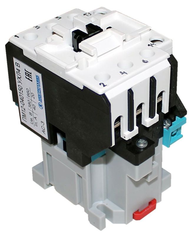 Пускатель электромагнитный ПМ12-040150 УХЛ4 В 40А 24В/50Гц 1НО IP20 нереверсивный без реле Электротехник ET000242