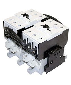 Пускатель электромагнитный ПМ12-063551 УХЛ4 В 63А 110В/50Гц 2НО+2НЗ IP20 реверсивный без реле Электротехник ET000148