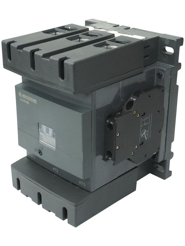 Контактор LC1E160F5 3п 160А 110В AC 1НО+1НЗ Электротехник ET014360