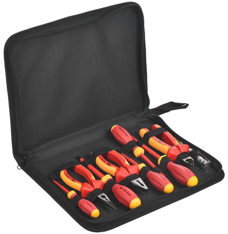 Набор диэлектрического инструмента N-02 K3 (9 предметов) ARMA2L 3 IEK A2L3-NT20-K3-N02-09