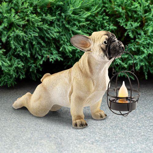 Фигура садовая "Французский бульдог" ERASF22-04 33см полистоун Эра Б0053353