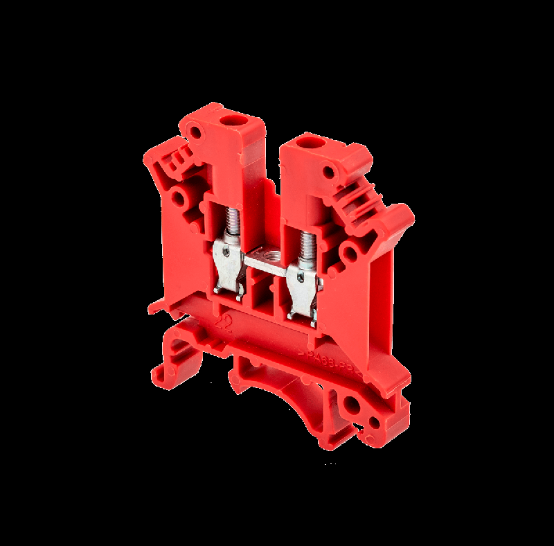Клемма винтовая проходная 4кв.мм MTU-4RD красн. ОВЕН 54696