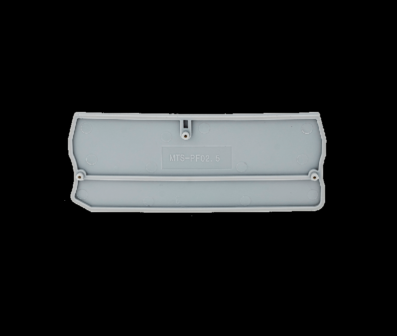 Заглушка торцевая MTS-PFO2.5 для четырехпроводных пружинных клемм 2.5кв.мм сер. (уп.20 шт) ОВЕН 88333