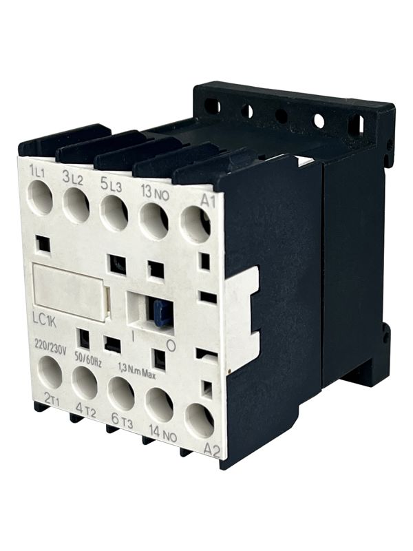 Контактор LC1K0910Q7 3п 9А кат. 380В AC 1НО винтов. зажим Электротехник ET014470