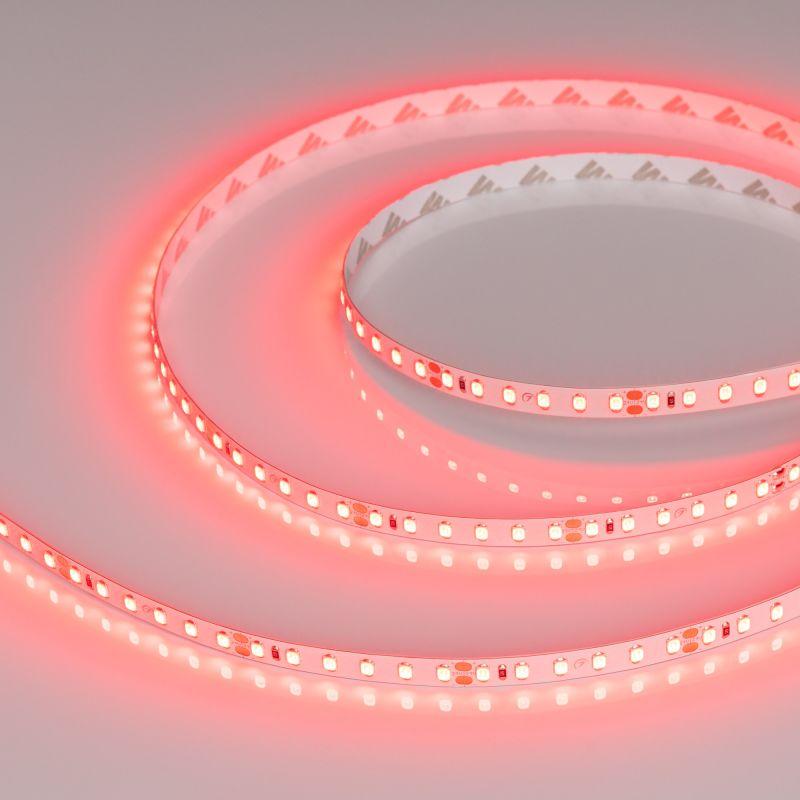 Лента светодиодная RT-A120-8mm 24V Red 9.6Вт/м IP20 2835 (уп.5м) Arlight 008781(2)