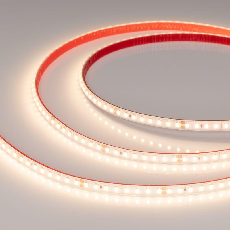 Лента светодиодная RTW-PR-A128-10mm 24V Warm 3000К 9.6Вт/м IP66 2835 герметичная (уп.5м) Arlight 038739