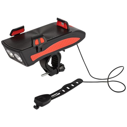 Фонарь светодиодный аккумуляторный VA-802 5Вт велосипедный powerbank сигнал держатель для телефона 3 режима Li 2400мАч IP20 Эра Б0058230