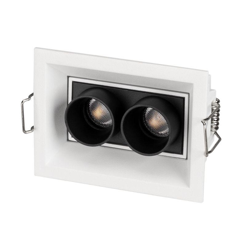 Светильник светодиодный MS-ORIENT-BUILT-TURN-TC-S67x90-5W Warm3000 WH-BK 30 deg IP20 230В металл Arlight 031928