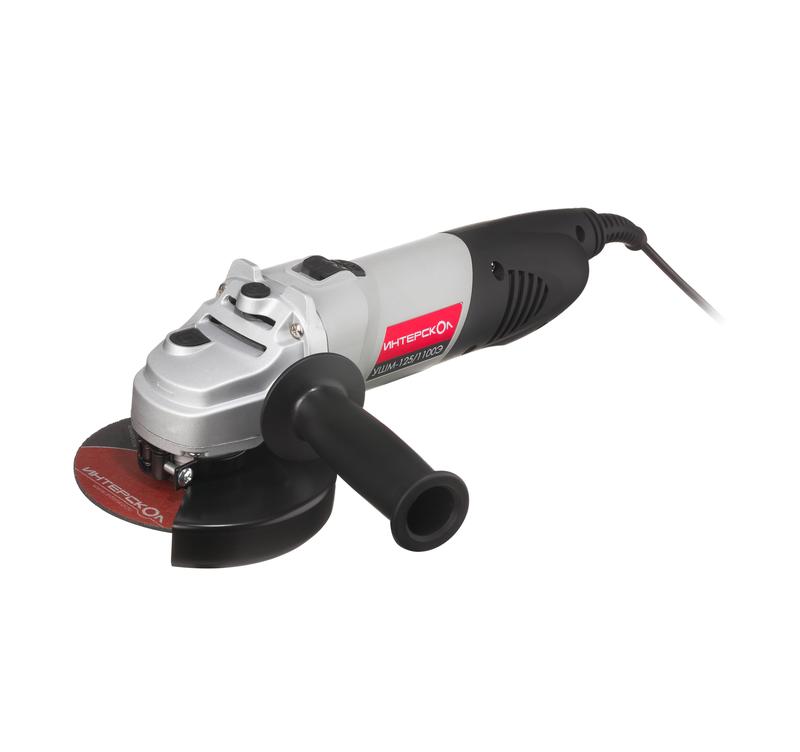 Машина шлифовальная угловая УШМ-125/1100Э ИНТЕРСКОЛ 26.1.1.00