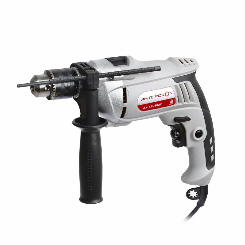 Дрель ударная ДУ-13/750ЭР ИНТЕРСКОЛ 546.1.0.00