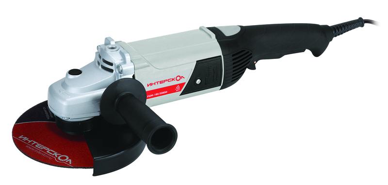 Машина шлифовальная угловая УШМ-180/2000М ИНТЕРСКОЛ 626.1.0.00