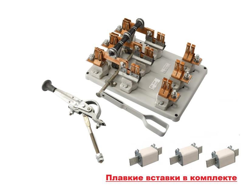 Рубильник РПС-2/1П У3 (правый с ПН-2-250А) Электрофарфор ЦБ-00007783