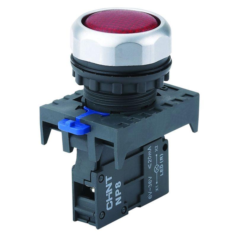 Индикатор NP8-D/3 зел. AC110-230В IP65 (R) CHINT 667545