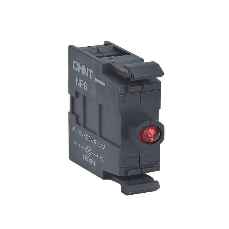 Элемент светодиодный для NP8 AC 110-230В (R) красн. CHINT 667535