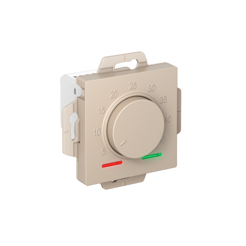 Термостат теплого пола электронный AtlasDesign 10А с датчиком механизм песочн. SE ATN001235