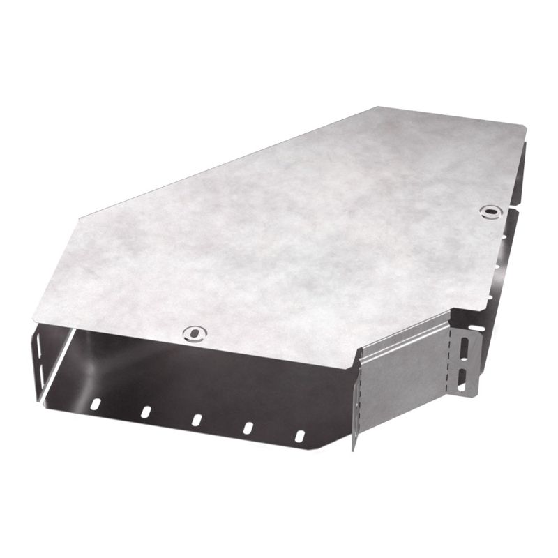 Угол для лотка горизонтальный 90град. 300х100 с крышкой Стандарт Промрукав PR16.0422