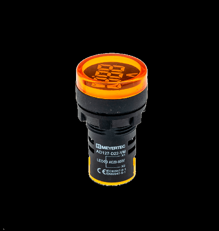 Индикатор напряжения 20-500В AC MT22-VM5 желт. ОВЕН 78725