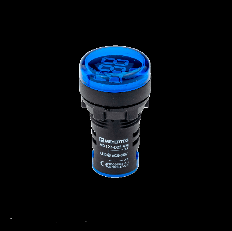 Индикатор напряжения 20-500В AC MT22-VM6 син. ОВЕН 78726