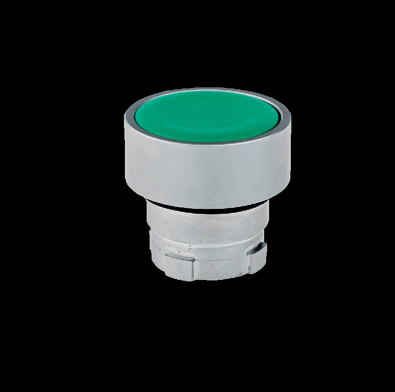 Головка кнопки плоская мет. MTB2-BA3 зел. ОВЕН 43150
