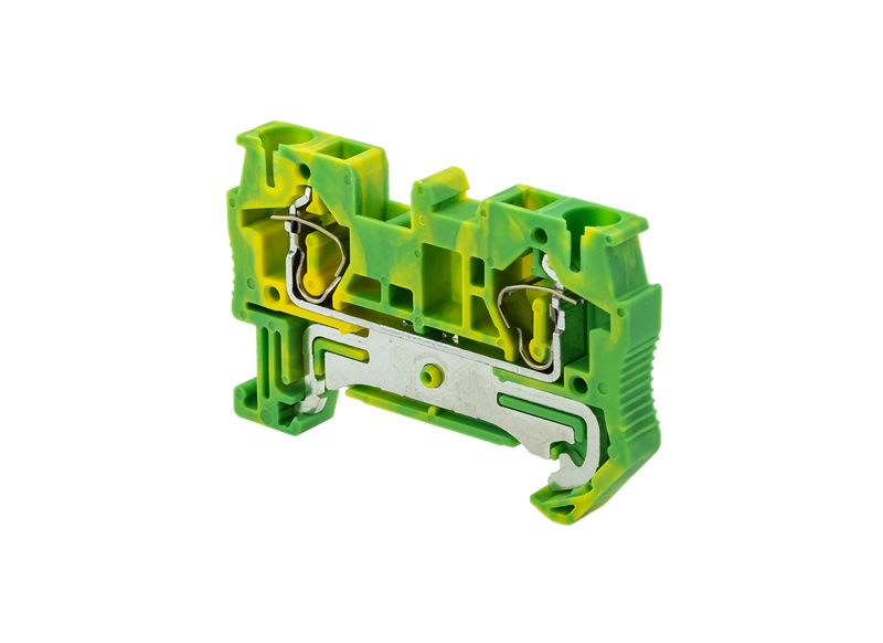 Клемма пружинная "Земля" 4кв.мм MTS-4PE ОВЕН 88305