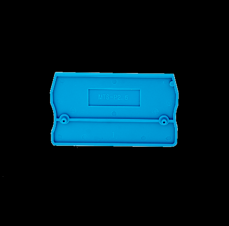 Заглушка торцевая для пружинных клемм 2.5кв.мм MTS-PBL2.5 син. (уп.20шт) ОВЕН 88331