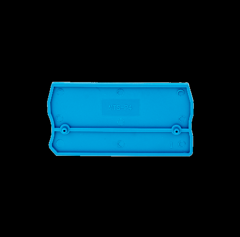 Заглушка торцевая для пружинных клемм 4кв.мм MTS-PBL4 син. (уп.20шт) ОВЕН 88336