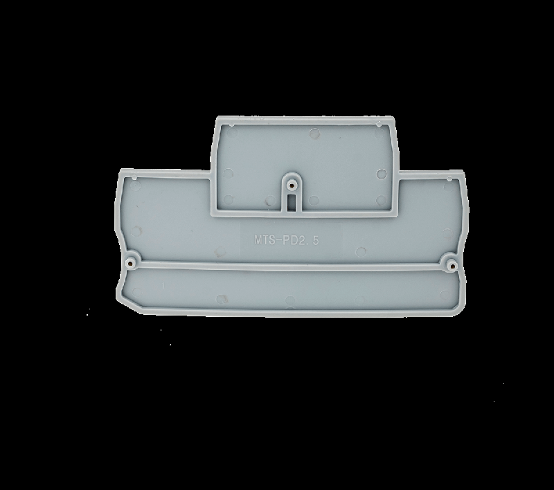 Заглушка торцевая для двухуровневых пружинных клемм 2.5кв.мм MTS-PD2.5 сер. (уп.20шт) ОВЕН 88332