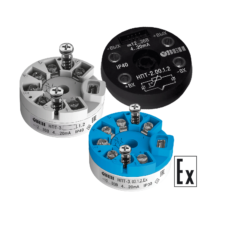 Преобразователь измерительный (ТХА 0…+1000град.C) НПТ-2.45.1.2 ОВЕН 36395