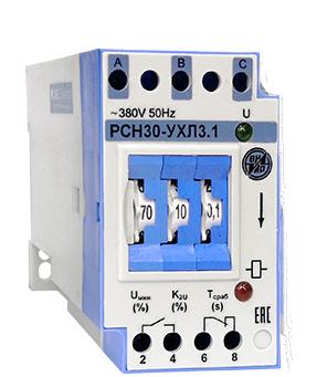 Реле контроля трехфазного напряжения РСН-30 220В 50Гц. защ. ВНИИР A8120-77135730