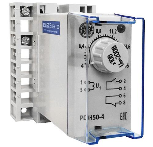 Реле напряжения РСН-50-4/48 задн. присоед. ВНИИР A8120-77137383