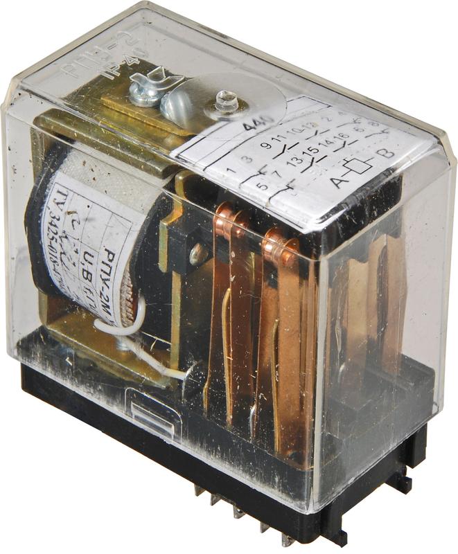 Реле промежуточное РПУ-2М202-1222 60В пост. закрытое под пайку ток контактов 6А 2з+2р+2п У3 КРИ Контакт A8030-77961247