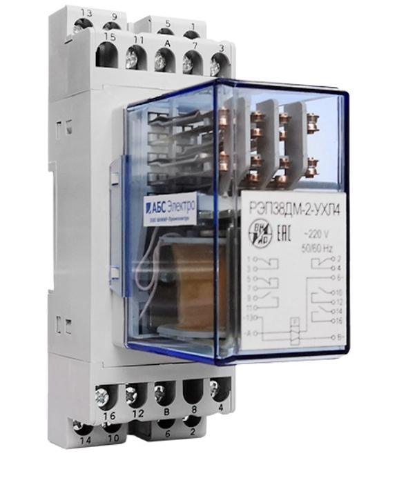 Реле промежуточное РЭП-38ДМ-2 220В 50Гц 3/3 пер. прис. ВНИИР A8120-79690989