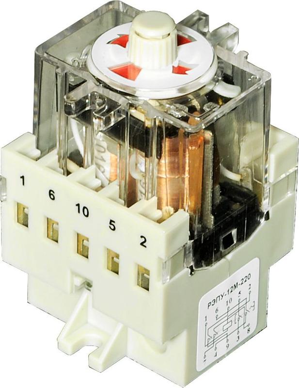 Реле промежуточно-указательное РЭПУ-12М-220-1-У3 0.1А 50Гц ВНИИР A8120-T37367880