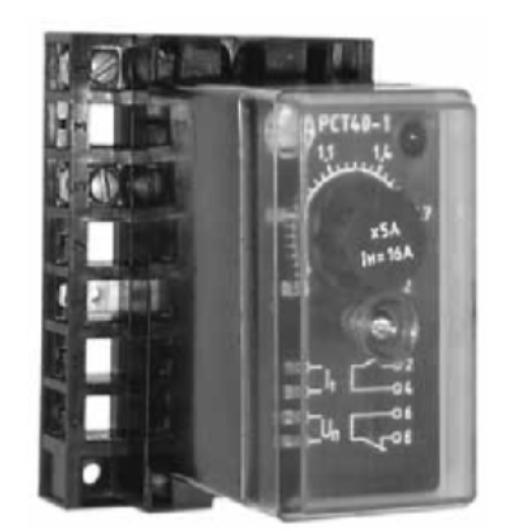 Реле тока РСТ-40-1/10 задн. присоед. ВНИИР A8120-77138953