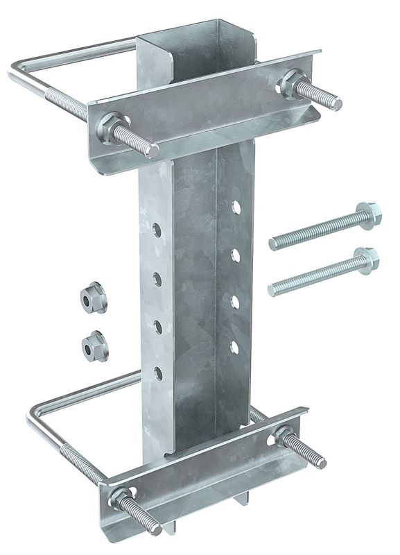 Крепление к опорам огражд. 40-62мм для 1-консоли IEK CLM50D-CO-062-1