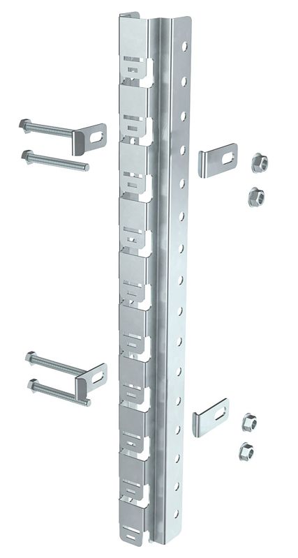 Крепление к сетке безвинтовое для 2-консолей HDZ IEK CLM50D-CSB-2-HDZ