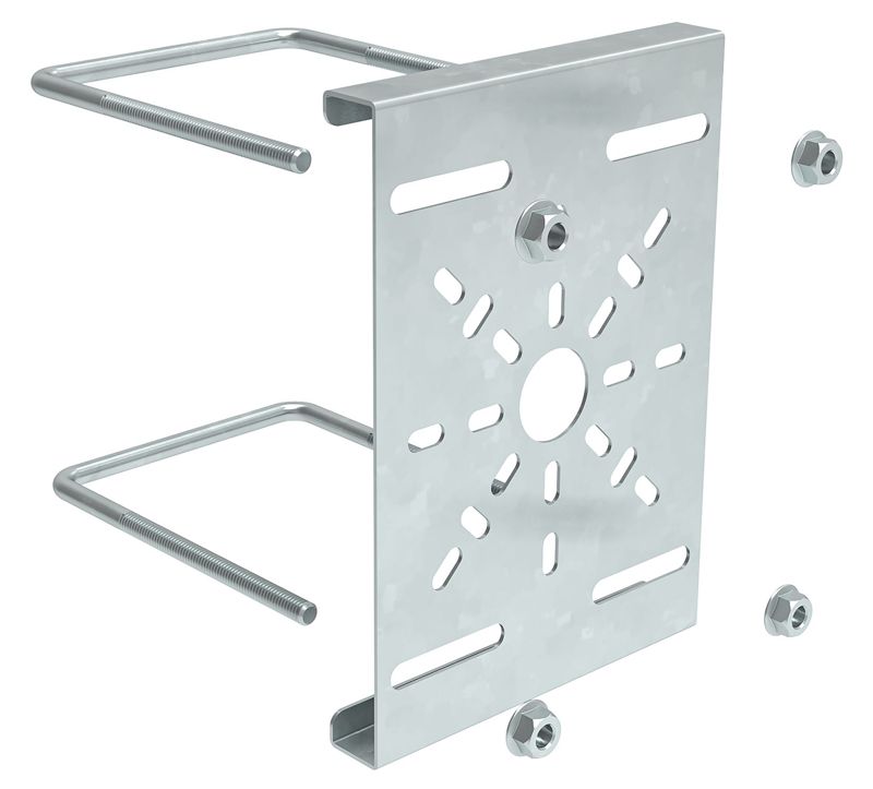 Панель монтажная перфорир. к опорам ограждений 80-100мм HDZ IEK CLM50D-MPP-100-HDZ