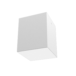 Светильник светодиодный DL-Box 18Вт 3000К 140х140х170 накладной RAL9003 бел. муар с опаловым рассеив. DALI VARTON V1-R0-00819-20D01-2001830