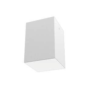 Светильник светодиодный DL-Box 12Вт 4000К 120х120х170 накладной RAL9003 бел. муар с опаловым рассеив. DALI VARTON V1-R0-00818-20D01-2001240