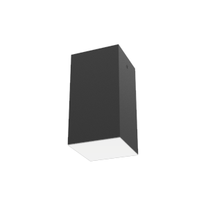 Светильник светодиодный DL-Box 12Вт 3000К 90х90х170 накладной RAL9005 черн. муар с опаловым рассеив. DALI VARTON V1-R0-90817-20D01-2001230