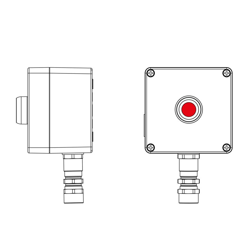 Пост управления взрывозащ. из алюм. CPE-A-12-(1xP1G(11))-1xKA2MHK(C)1Ex d e IIC Т5 Gb / Ex tb IIIC T95град.C Db IP66 DKC 2201.121.22.11G