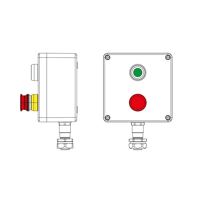 Пост управления взрывозащ. из полиэстера CPE-P-05-(1xP1G(11)-1xP3E(11))-1xKAEPM2MHK-20(C)1Ex d e IIC Т5 Gb / Ex tb IIIC T95град.CDb IP66/КЗ DKC 2231.051.22.11B