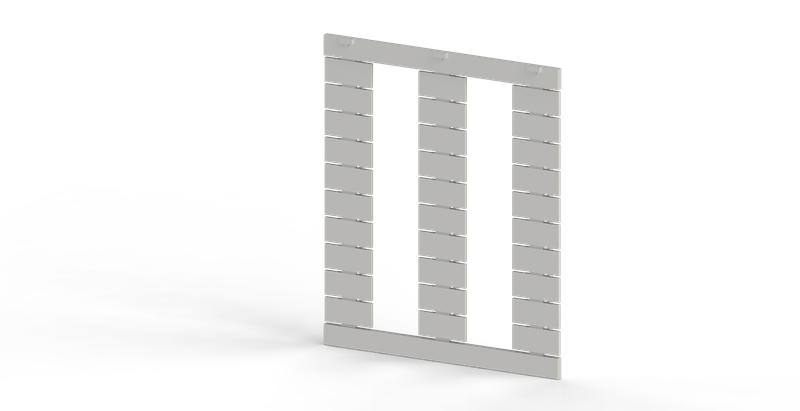 Маркировка DB10/5 без надписей 1 пластина - 30шт (уп.510шт) Klemsan 505910