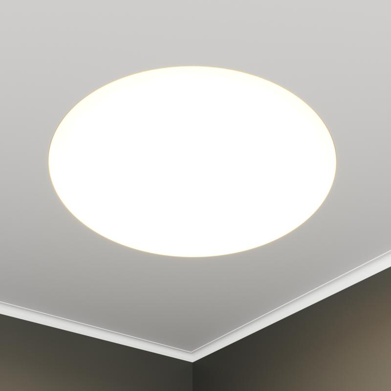 Светильник светодиодный RVE-LBX-RING-1046-VG 95Вт 4000К 1046х1046х130мм круг встраив. под шпаклевку бел. RVElektro RVE00003352