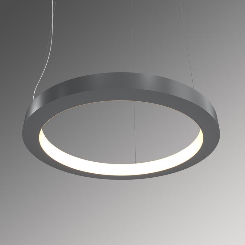 Светильник светодиодный RVE-LBх-RING-IN-1800-P 156Вт 4000К 1800х1800х50мм S53мм кольцо подвесной бел. RVElektro RVE00000866