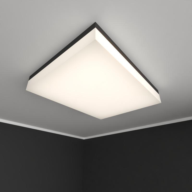 Светильник светодиодный RVE-LBх-LUMO-CUADRO-1060-N 57Вт 4000К 1060х310х130мм прямоугольник накладной бел. RVElektro RVE00002327